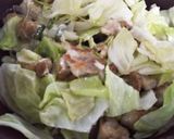 鶏もも肉とキャベツのチーズ炒め作り方7写真