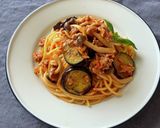 大人気☆きのことなすのミートソース作り方11写真