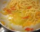 野菜パスタ　リングイニ・コン・ペペロネ作り方5写真
