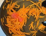 にんじん明太子バター炒め作り方4写真