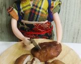 リカちゃん♡椎茸めんつゆ海ぶどう蕎麦作り方5写真