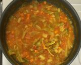 シークワーサー使用☆ヘルシー野菜スープ作り方3写真