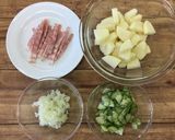 カリカリベーコン入りポテトサラダ作り方3写真