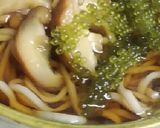 リカちゃん♡椎茸めんつゆ海ぶどう蕎麦作り方17写真