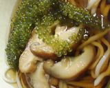 リカちゃん♡椎茸めんつゆ海ぶどう蕎麦作り方19写真