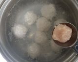 れんこん食感と鶏胸ひき肉団子のチリソース作り方9写真