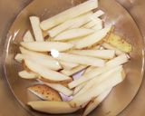 オーブントースターでノンフライドポテト作り方1写真
