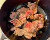 里芋と牛肉の煮込み作り方8写真