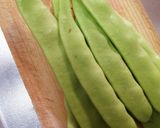 モロッコいんげんと豚肉と糸こんの炒め煮作り方1写真