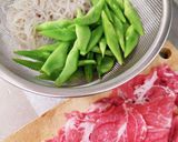 モロッコいんげんと豚肉と糸こんの炒め煮作り方3写真