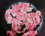 モロッコいんげんと豚肉と糸こんの炒め煮作り方4写真