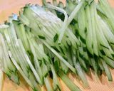 きゅうりの簡単おつまみ＊しらすポン酢作り方1写真