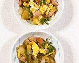 ソーセージとピーマンと玉ねぎの炒め物作り方13写真