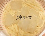 エリンギとほたてとトマトのスープそうめん作り方3写真
