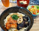 揚げない唐揚げde甘辛みぞれうどん作り方12写真