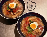 エリンギとほたてとトマトのスープそうめん作り方8写真