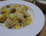 炊飯器で簡単チキンチャーハン作り方4写真