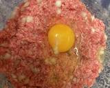 大葉とえのき茸のチーズinハンバーグ作り方4写真