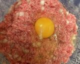 大葉とえのき茸のチーズinハンバーグ作り方4写真