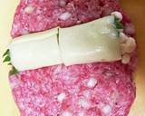 大葉とえのき茸のチーズinハンバーグ作り方6写真