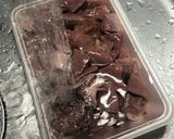 豚ハツを塩レモンだれで♪作り方2写真