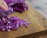 紫キャベツのラペ◆スパイスカレーの副菜に作り方1写真