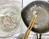 たっぷりおろしダレで食べる豚しゃぶサラダ作り方4写真