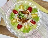 たっぷりおろしダレで食べる豚しゃぶサラダ作り方6写真