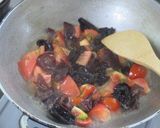 トマトとキクラゲと卵の中華風♪作り方8写真