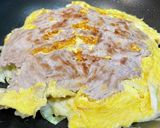 お好み焼き風おつまみ＊豚たまキャベツ作り方5写真