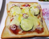 簡単トマトソースのピザトースト作り方7写真