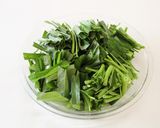 空芯菜としめじの納豆パスタ作り方4写真