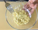 【離乳食中期】かぼちゃとバナナのプリン作り方1写真