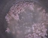 白菜と豚挽肉の卵スープ作り方2写真