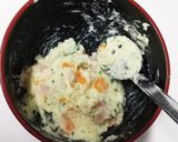 手掴み食べに！ポテトサラダでおやき作り方1写真