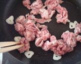 豚肉と小松菜の✿中華風塩炒め作り方3写真
