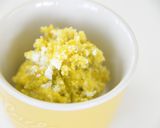【離乳食中期】かぼちゃとバナナのプリン作り方7写真