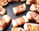 照り照り♡木綿豆腐の豚こま巻き作り方7写真