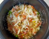 炊飯器で簡単!毛ガニのピラフ作り方3写真