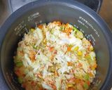 炊飯器で簡単!毛ガニのピラフ作り方4写真