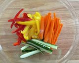 夏野菜のカラフルピクルス(砂糖不使用)作り方2写真
