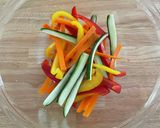 夏野菜のカラフルピクルス(砂糖不使用)作り方3写真