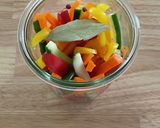 夏野菜のカラフルピクルス(砂糖不使用)作り方6写真