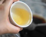 コーヒーゼリー入り、米粉ロールケーキ作り方2写真