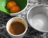 コーヒーゼリー入り、米粉ロールケーキ作り方4写真