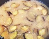 茄子と豆腐の【ピリ辛味噌汁】作り方3写真