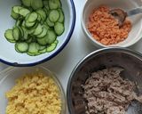 華やか!お寿司ケーキ〜SushiCake作り方5写真