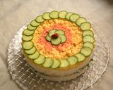 華やか!お寿司ケーキ〜SushiCake作り方15写真