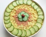 華やか!お寿司ケーキ〜SushiCake作り方14写真