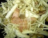 きの子のガーリッククリームパスタ作り方4写真